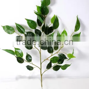 Evergreen Artificial Ficus Leaves,fake Banyan Leaves for Decoration thumbnail-1