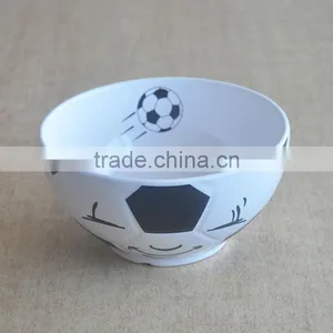 6" Decaled Ceramic Football Shape Bowl thumbnail-1