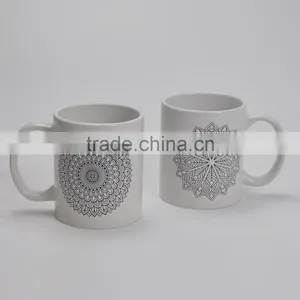 DIY Cermaic Mugs for Promotion, 11oz Stoneware Mug With Special Pens thumbnail-4