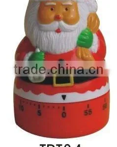 Santa Claus Design Plastic Mechanical Cooking Timer/kitchen Timer thumbnail-1