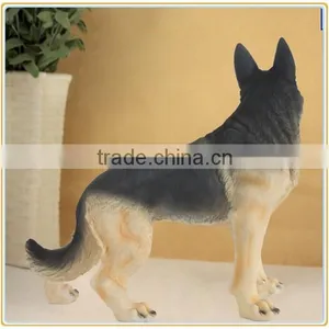 Wholesale Custom Garden Decorative Resin Wild Animal Wolf Statues thumbnail-2
