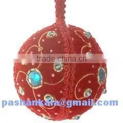 Ornaments Embroidered Zari Hanging thumbnail-1