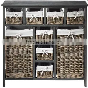 Reclaimed Vintage Wood Willow Drawer Cabinet thumbnail-1