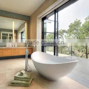 China Factory Home Decoration Best Selling Marble Bathroom Stone Bathtub thumbnail-3