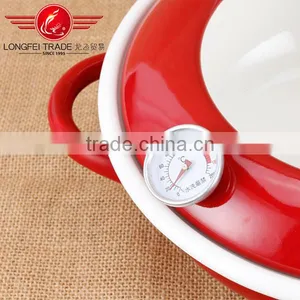 High Quality and Safty Kitchen Use OEM Enamel Crock Pot/enamel Slow Cooker thumbnail-4