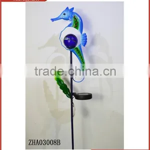 Sea Horse Garden Outdoor Lighting Fixtures Home Garden Lighting Decor thumbnail-1