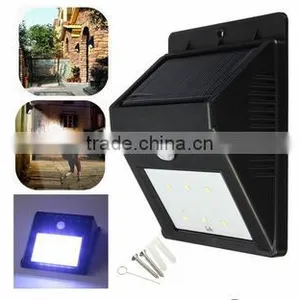 Solar Motion Sensor Light,Holan 16 LED Rainproof Powered Security Light Outdoor With 4 Intelligent Modes for Garden,Outdoor thumbnail-6