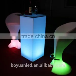 Rechargeable Battery Disco Modern Glowing Furniture With IR Remote Control thumbnail-6