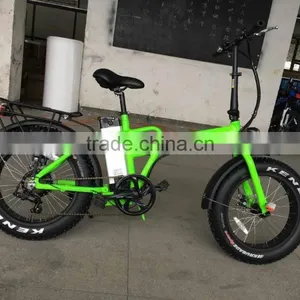 20 Inch Folding Electric Bike Fat Tire Bicycle Foldable Electric Bike thumbnail-2