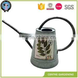 Cheap Printed Zinc Metal Watering Can thumbnail-1