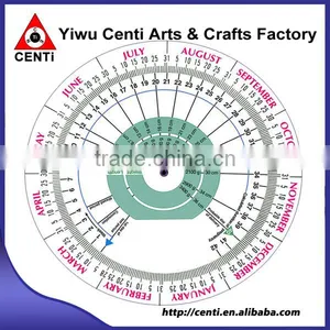 Hot Sale Customized High Quality Pregnancy Caculator Wheel Scale thumbnail-2