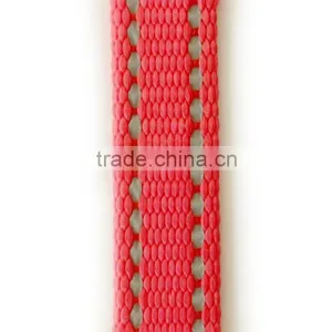 Reflective Webbing Strap, Custom Reflective Nylon Webbing for Pet Leash, Outdoor Furniture Nylon Webbing With Reflective Strip thumbnail-2