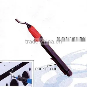 Plastic Hand Deburring Tools With Pocket Clip thumbnail-1