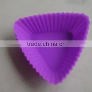 Triangle Silicone Cupcake Mold,silicone Cake Mold CK-C067H thumbnail-1