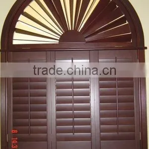 Dark Brown Window Shutter thumbnail-1