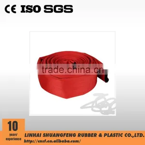 Double Jacket Red Fire Hose Cheap Water Rubber/PVC Soft Water Hose/pvc Flexible Hose thumbnail-2