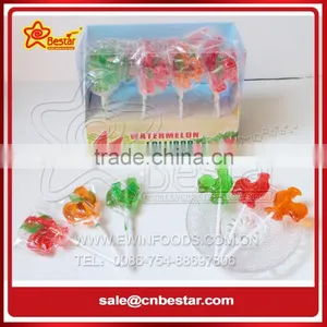 Fruity Flavor Rooster Sweet Hard Lollipop thumbnail-1