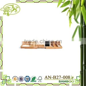 Aonong Bamboo Slip Bathtub Caddy thumbnail-3