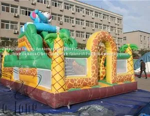 Wolong PVC Trapualin Inflatable Dry Slide, Inflatable Water Slides For Backyard thumbnail-1