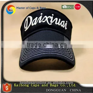Custom Fashion Sun Visors With 3D Embroidery thumbnail-3