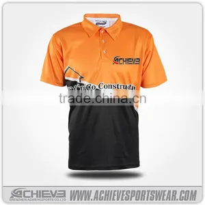 2017 New Custom Polo Shirts Sublimated Polo Shirts High Quality Polo Shirts thumbnail-6