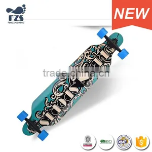 HSJ183 Newest Skateboard Longboard 4 Wheels Skateboard for Sale thumbnail-2