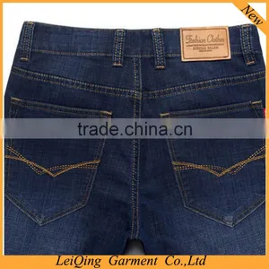 Latest Designs High Quality Wholesale Mens Cheap Blue Jeans Trousers thumbnail-5
