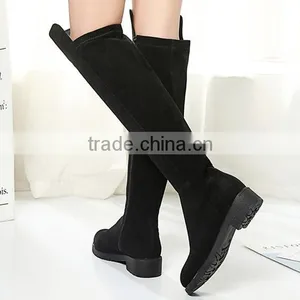Zm35773a Wholesale Women Snow High Heel Rubber Boots Shoes thumbnail-5