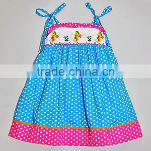 Sea Horse Smocked Dress 2016 thumbnail-1