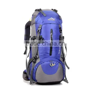 Hidden Compartment Hot Style Outdoor Denim Hemp Backpack thumbnail-1