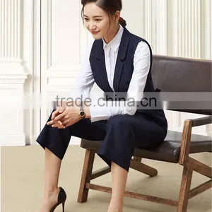 3 Pieces Fashion Design Made To Measure Elegant Ladies Pants Suit thumbnail-6