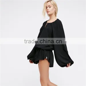 2017 Newest Fashion Wholesale Long Sleeve One Piece Jumpsuit for Women thumbnail-6