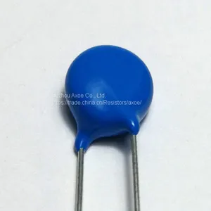 Metal Oxide Varistor Radial Lead Disc Ceramic Blue Epoxy 07D561K/560VAC Varistor for Surge Voltage Protection thumbnail-2