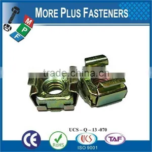 Made in Taiwan Captive Stainless Steel Zinc Electroplated Steel Cage Nut thumbnail-4