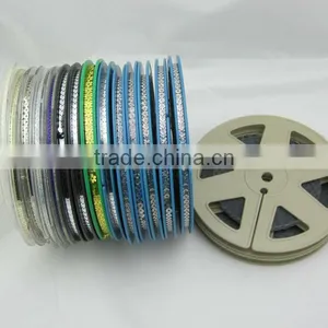 Embroidery Chain Sequins Roll High Quality PET Sequins thumbnail-2