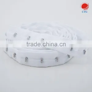 Customized Size Hook and Eye Tape, Hook and Eyes White Satin Ribbon Tape for Sewing Projuct thumbnail-2