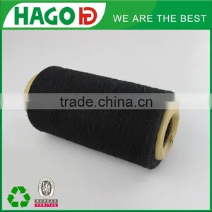 Discount Price Nm10/1 Black Regenerated/recycled Cotton Working Glove Yarn China Manufacturer thumbnail-1