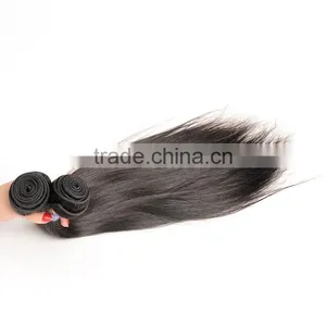 Wholesale Peruvian Human Hair Straight Unprocessed Virgin Peruvian Hair Weaves Extension thumbnail-5