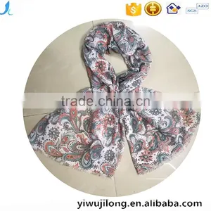 Cheap Fashionable Print Muslim Hijab TR Viscose Scarf thumbnail-1