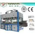 High Grade Dishware Tableware Pulp Molding Equipment , Fully Automatic thumbnail-1