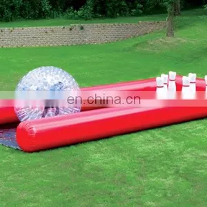 HI 0.6mm PVC Customized Cheap Used Inflatable Bowling Balls for Sale thumbnail-2