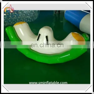 Commercial Popular Inflatable Banana Water Seesaw, Floating Water Seesaw for Promotion thumbnail-3
