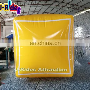 Square Shape Swim Buoy Inflatable Buoy Advertising Water Buoy thumbnail-2