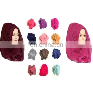 Women Scarf Chiffon India With Pom Pom thumbnail-1