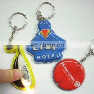 Christmas Decoration High Quality Cheap Promotion PVC Custom Promotional Keychain thumbnail-4