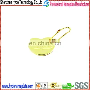 Supply Gold Hang Fashion Charm Metal Tags for Handbag thumbnail-1