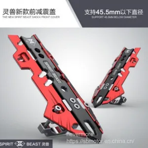 Spirit Beast Motorcycle Modified Front Shock Absorber Cover T6061 Alloy Cool Styling 2pcs/lot DR107 L5 thumbnail-2