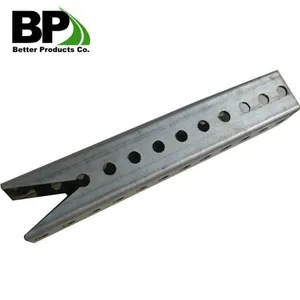 All Kinds of Colors Powder Coated Perforative Metal Square Tube Sign Post thumbnail-3