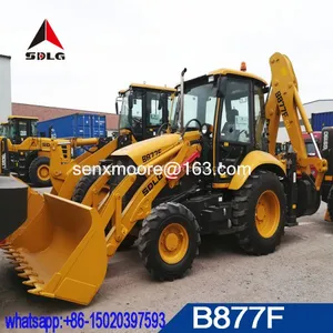 2019 SDLG Low Price Best Quality Backhoe Loader B877F thumbnail-2