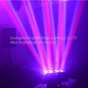 （Nj-L4） 4 Rotating LED Moving Head Spider Light thumbnail-5